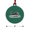 Plymouth State University Primary Logo Aluminum Holiday Christmas Tree Ornament  3.0" (7.6 cm) x 3.37" (8.6 cm) - 3 of 4
