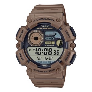 Casio Men's Digital Watch with Brown Band - WS-1500H-5AV - 1 of 2