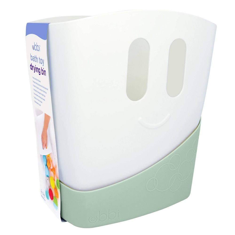 Photos - Bath Toy Ubbi  Drying Bin - Sage