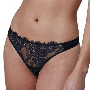 Skarlett Blue Women's Entice Lace Front Thong 371143 - 1 of 2