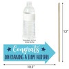 Big Dot of Happiness Funny It's a Boy - Blue Baby Shower Photo Booth Props Kit - 10 Piece - 3 of 4