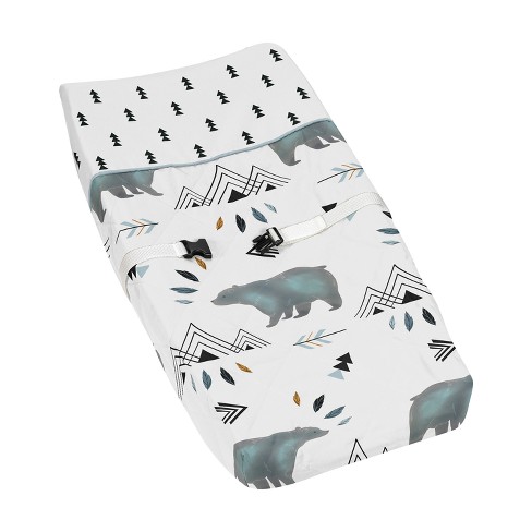 Sweet Jojo Designs Changing Pad Cover Bear Mountain