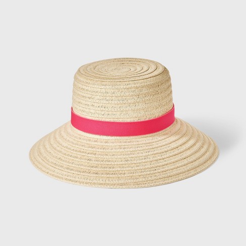 Packable Down Brim Straw Hat - A New Day™ : Target