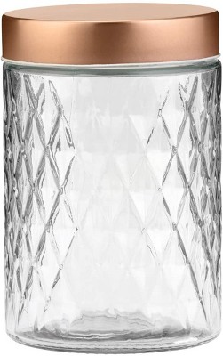 Amici Home Desmond Glass Container Storage Jar, Clear With Copper Lid, 60  Oz. : Target