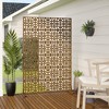 PexFix Outdoor Privacy Screen Galvanized Steel Panel Divider - 3 of 4