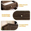 Wooden Dressers for Bedroom with 12 Drawers, Wide TV Stand Dresser for 65 Inch TV, Chest of Drawers - 4 of 4