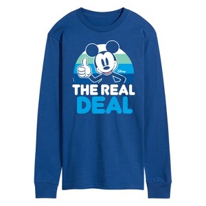 Men's - Disney - The Real Deal Long Sleeve Graphic T-Shirt - 1 of 4