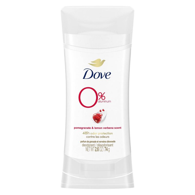Dove Beauty 0% Aluminum Pomegranate &#38; Lemon Verbena Women&#39;s Deodorant Stick - 2.6oz, 3 of 9