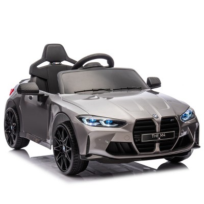 TopComfy Baby Walkers Kids Ride On Toy Car Kids Toy Outdoor Play Handle With Wheels Pull Design Easy to Carry for Kids, Silver, 44.09"*22.44"*11.22"