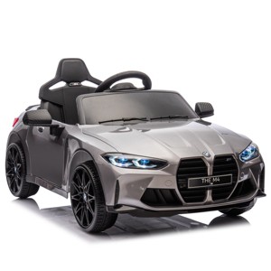 TopComfy Baby Walkers Kids Ride On Toy Car Kids Toy Outdoor Play Handle With Wheels Pull Design Easy to Carry for Kids, Silver, 44.09"*22.44"*11.22" - 1 of 4