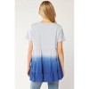 Women's Ombre Tiered Top - entro - 3 of 4