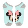 Womens Minnie Mouse Pastel Icons Ankle Socks 6-Pair Pack - 4 of 4