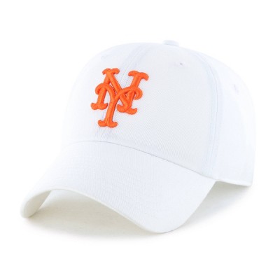 MLB New York Mets White Clean Up Hat