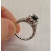 Pompeii3 1 3/4ct Vintage Treated Black Diamond Engagement Ring 14K White Gold - 4 of 4