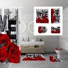 LunaLulinlk 4 Pcs Bathroom Shower Curtain Set - 3 of 4