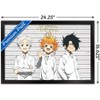 Trends International The Promised Neverland - Mug Shots Framed Wall Poster Prints - 3 of 4