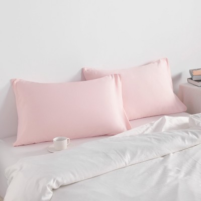 2 Pack Brushed Microfiber Pillowcases, Super Soft Pillowcases with Envelope Closure - NTBAY