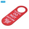 Unique Bargains Waterproof Double-Side Office Home Meeting Door Hanger Sign - 3 of 4