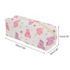 Unique Bargains 1 Pc Cartoon Drawstring Makeup Bag for Vacation Polyester - 2 of 4