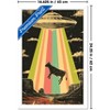 Trends International Ray Heere - Cow Abduction 5 Framed Wall Poster Prints - 3 of 4