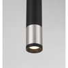 George Kovacs Lighting Wand 1 - Light Pendant in  Coal/Brushed Nickel - 4 of 4