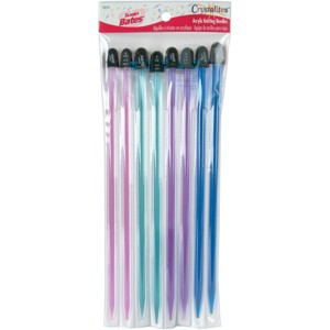 Susan Bates Crystalites Single Point Knitting Needle Set 10"-Sizes 8 To 10.5 - 1 of 1