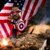 Bleacher Creatures Marvel Captain America (Sam Wilson) 10" Plush Figure - 4 of 4