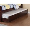 Sapphtopaz Modern Classic Twin Size Bed Frame with Headboard & Footboard Pine Platform Bed Frame for Kids with Trundle Bed Frame for Bedroom - 4 of 4