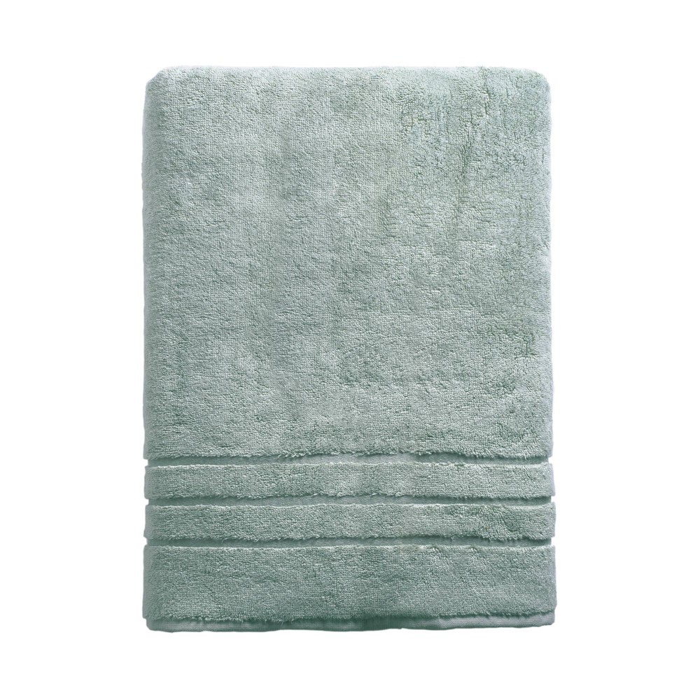 Rayon from Bamboo Bath Towel Ocean Blue - Cariloha