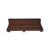 23"x15" Wide Teak Wood Non-Slip Bathroom Door Mat Dark Brown - DecoTeak - 4 of 4