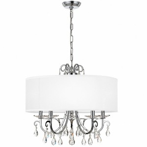 Crystorama Lighting Othello 5 - Light Chandelier in  Polished Chrome - 1 of 4