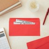 Juvale 100-Pack #10 Red Business Envelopes with Gummed Seal for Invitations, Mailing Letters, Notes, and Photos, 4.125 x 9.5 In - image 3 of 4