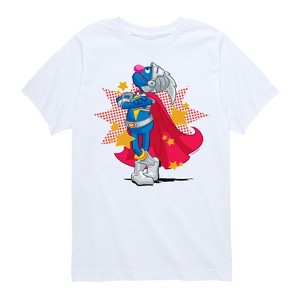 Boys' - Sesame Street - Super Grover Stance Short Sleeve Graphic T-Shirt - 1 of 4