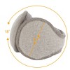 INSPIRE CHIC Warm Foldable Winter Knit Earmuffs for Women Men - 3 of 4