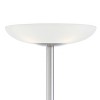 Possini Euro Design Meridian Light Blaster Modern Torchiere Floor Lamp 72" Tall Brushed Nickel LED Frosted Glass Shade for Living Room Bedroom Office - 3 of 4