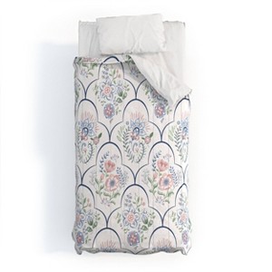 Deny Designs Pimlada Phuapradit Anemone Twin/Twin XL Comforter and Sham Set (2-3pc Set) - 1 of 4