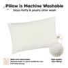 KeaBabies Toddler Pillow - Soft Organic Cotton Kids Pillows for Sleeping - Travel Pillow for Kids Age 2-5 - 4 of 4