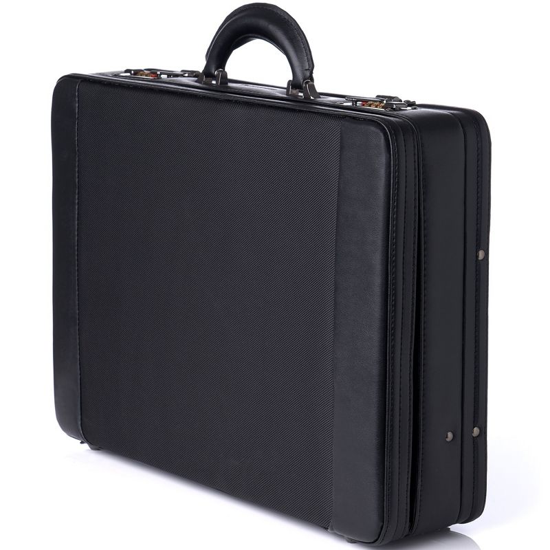 Alpine Swiss Expandable Attache Case Dual Combination Lock Hard Side Briefcase, 1 of 8