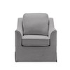Club Swivel Chair Gray - Wovenbyrd : Target