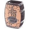 Vintiquewise Vintage Decorative Metal Barrel Shaped Tabletop Countertop Wine Cork Holder - 4 of 4