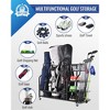 ZACHVO Golf Storage Garage Organizer, Golf Bag Storage Stand and Other Golfing Equipment Rack - 2 of 4