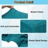 Unique Bargains Living Room Knitted Jacquard Stretch Rectangle Silpcover - 3 of 4