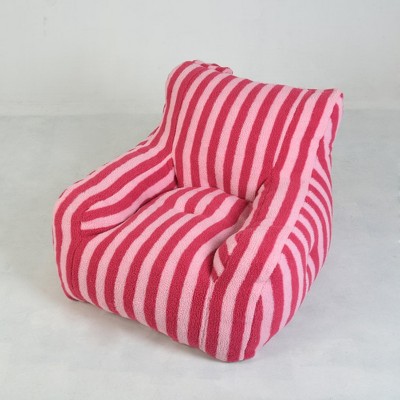 Sapphtopaz Bean Bag Chairs for Adult,Bean Bag Sofa with Tufted Soft Stuffed Filling,Floor Sofa Chair with Side Pockets for Living Room,Bedroom