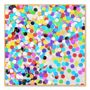 Beistle Pretty Polkadots Confetti, 4 bags of .5 oz (4/Pkg) Multicolored - 1 of 1