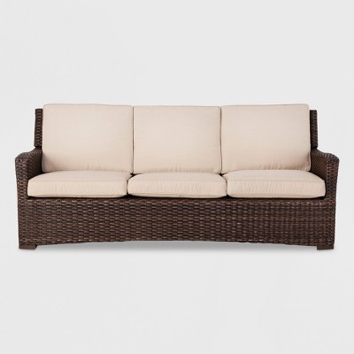 target wicker loveseat