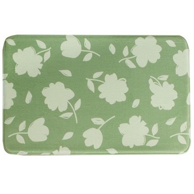 Spring Gnome Floral Bath Rug : Target