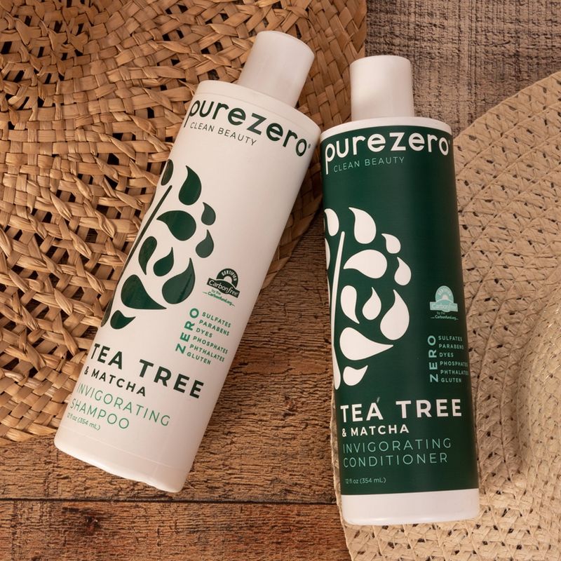 Purezero Tea Tree &#38; Matcha Shampoo - 12 fl oz, 5 of 6