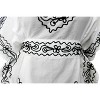 HAPPY BAY Women's Summer Bathing Suit Cover Ups Holiday Beachwear Mini Swim Suit Short Dresses for Women 1X-2X White Solid - 3 of 4