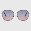 Anna-Kaci Women's Polarized Aviator Sunglasses Gradient - 2 of 3