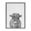 18" x 24" Sylvie Calf 4 Framed Canvas by Simon Te of Tai Prints - Kate & Laurel All Things Decor - 2 of 4